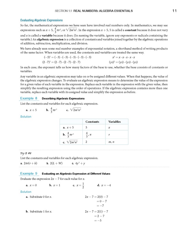 Algebra and Trigonometry - Front Matter 29